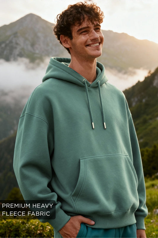 Nobero Heavy Fleece Oversized Hoodie