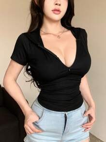 Body Fit Zipper Summer Hoodie