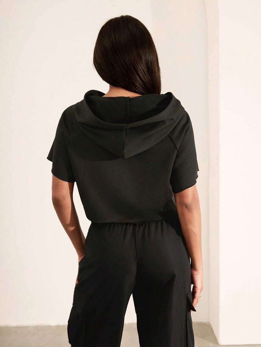 Dress up or down Crop Summer Hoodie