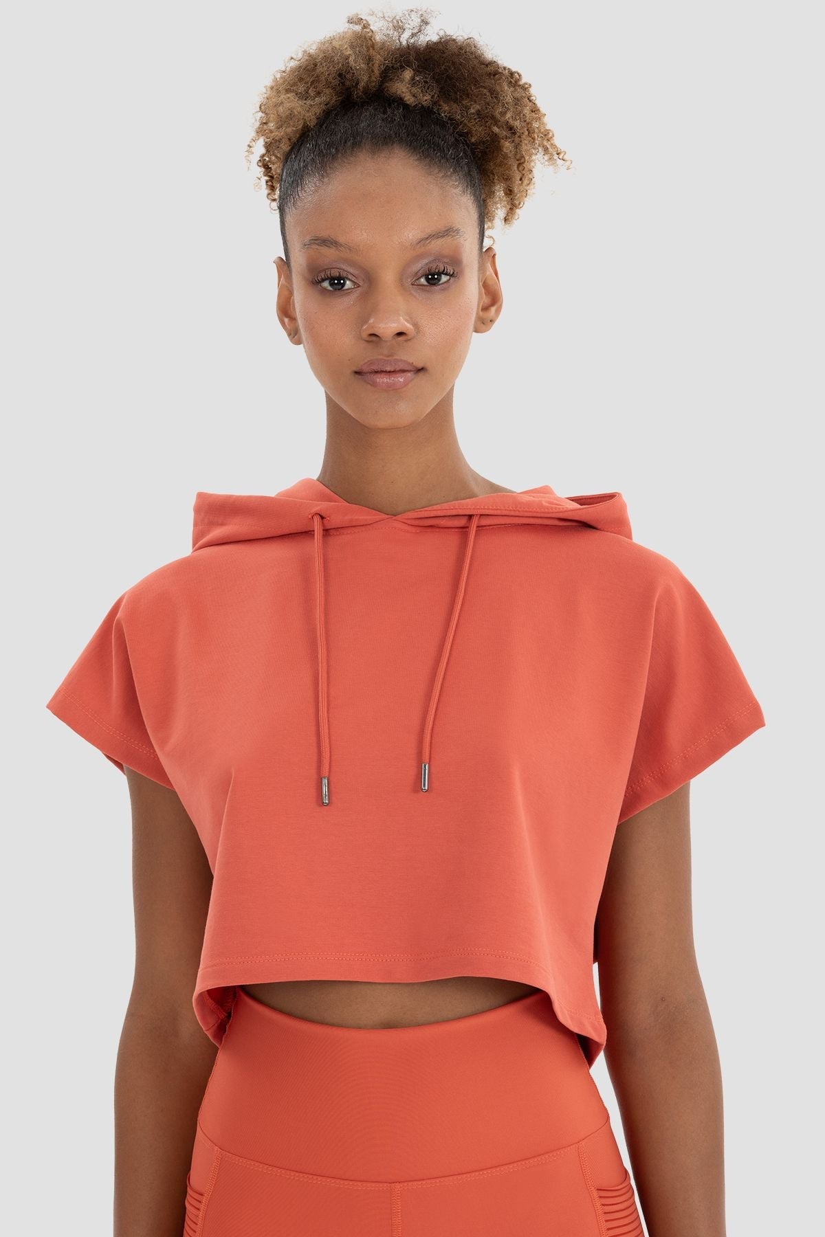 Basic Premium Quality Short Sleeve Summer Hoodie