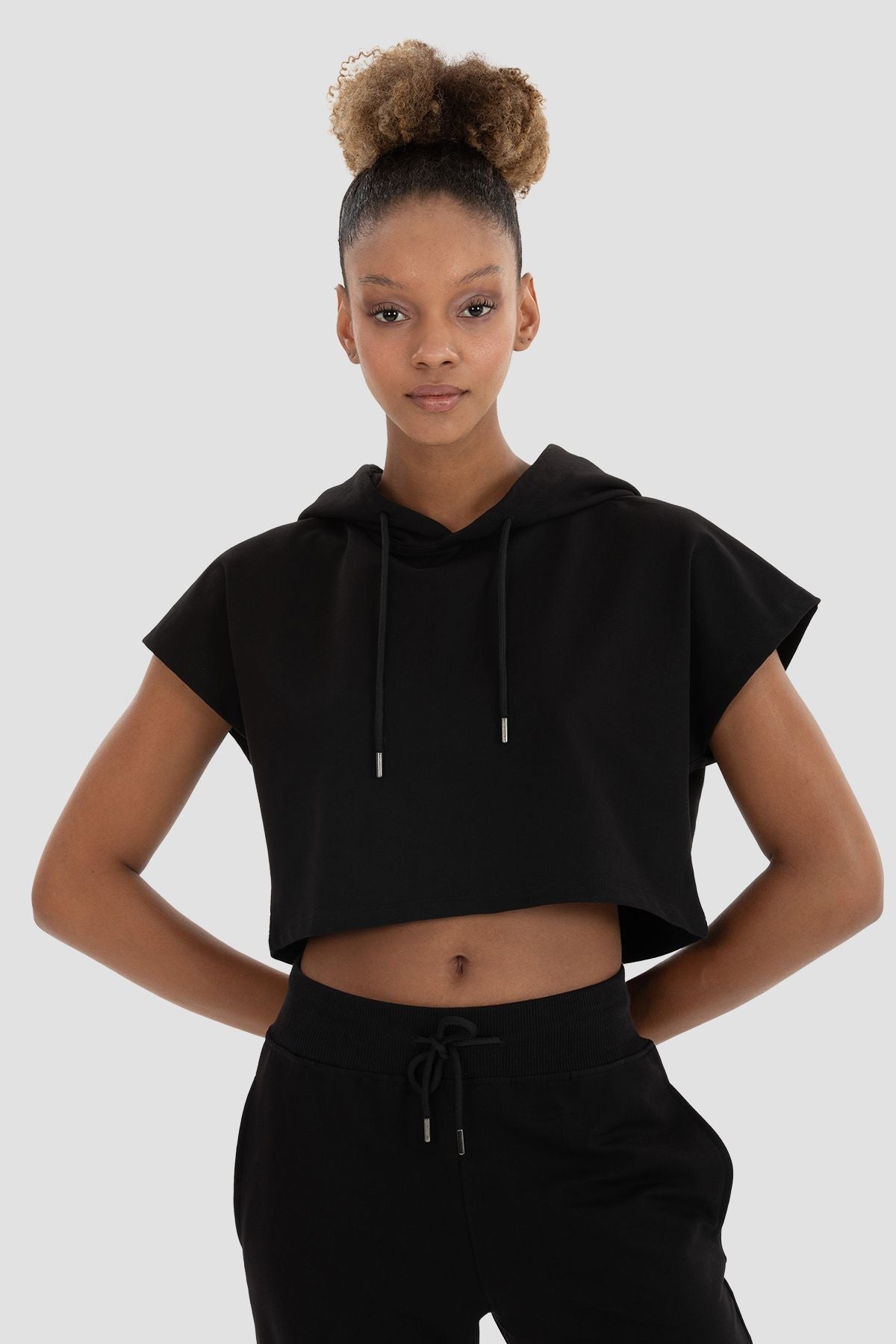 Basic Premium Quality Short Sleeve Summer Hoodie