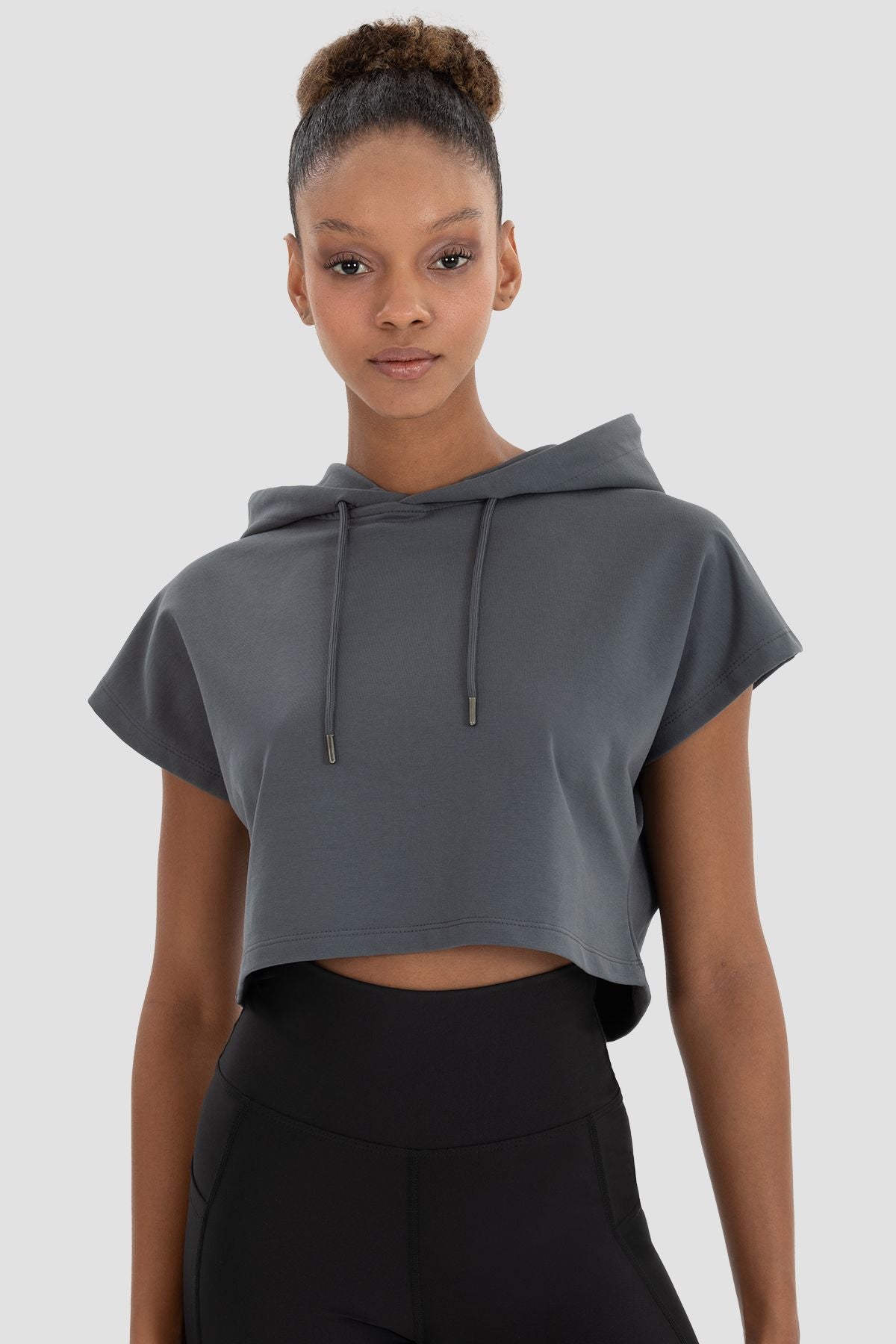 Basic Premium Quality Short Sleeve Summer Hoodie