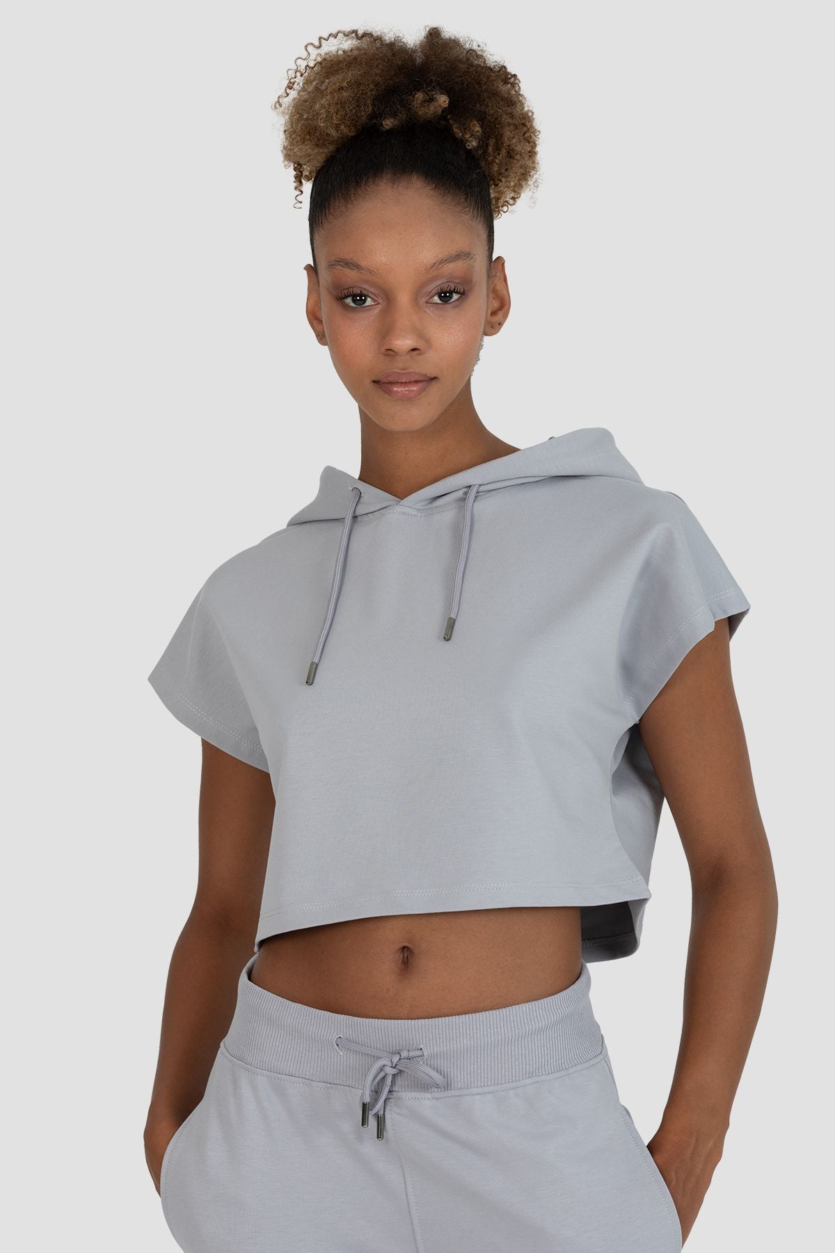 Basic Premium Quality Short Sleeve Summer Hoodie