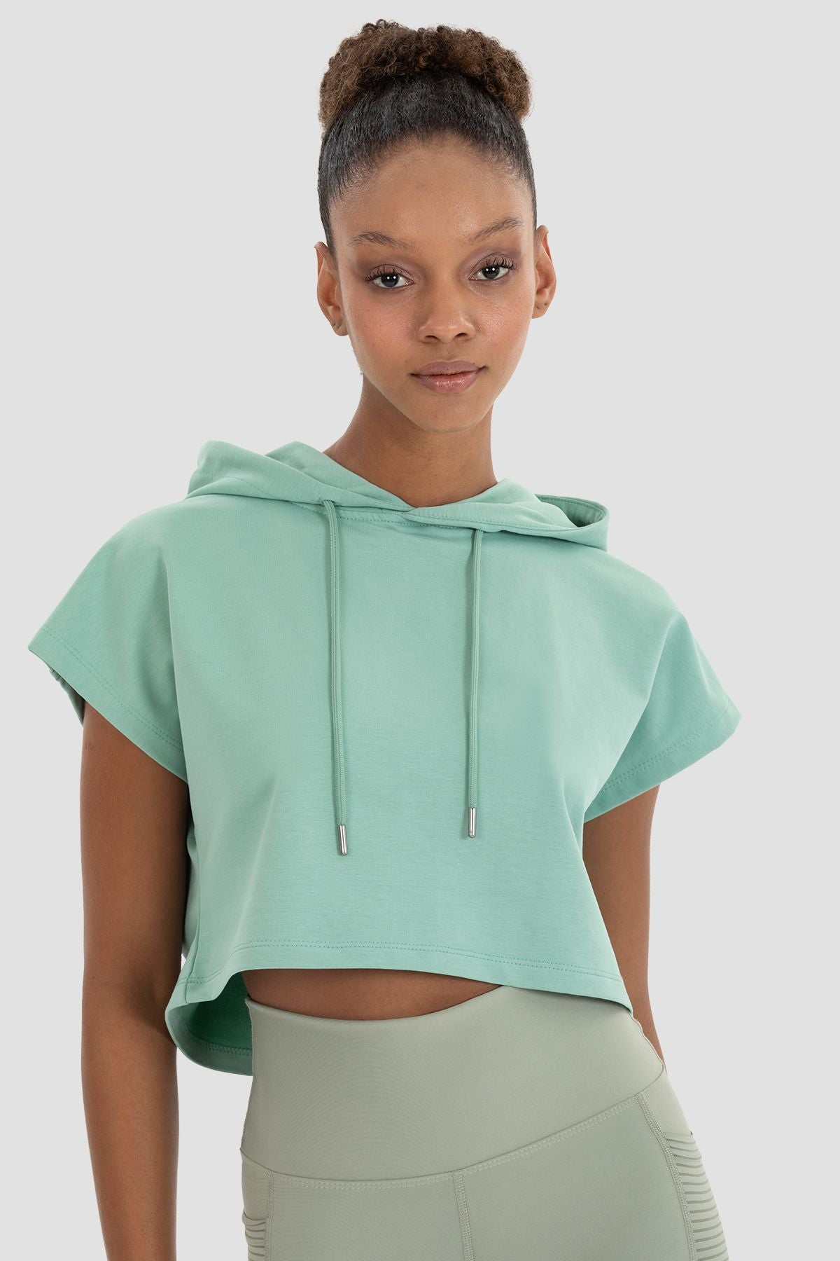 Basic Premium Quality Short Sleeve Summer Hoodie