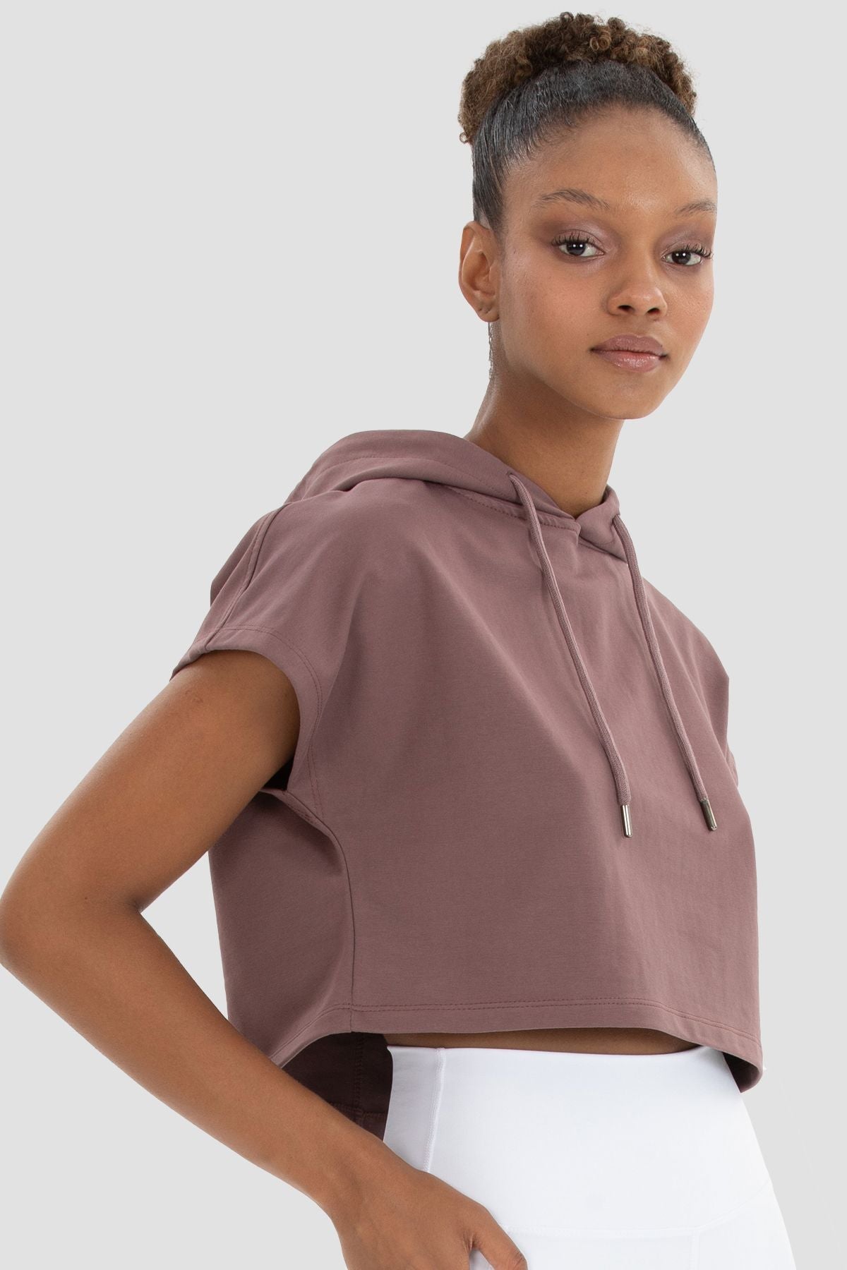 Basic Premium Quality Short Sleeve Summer Hoodie