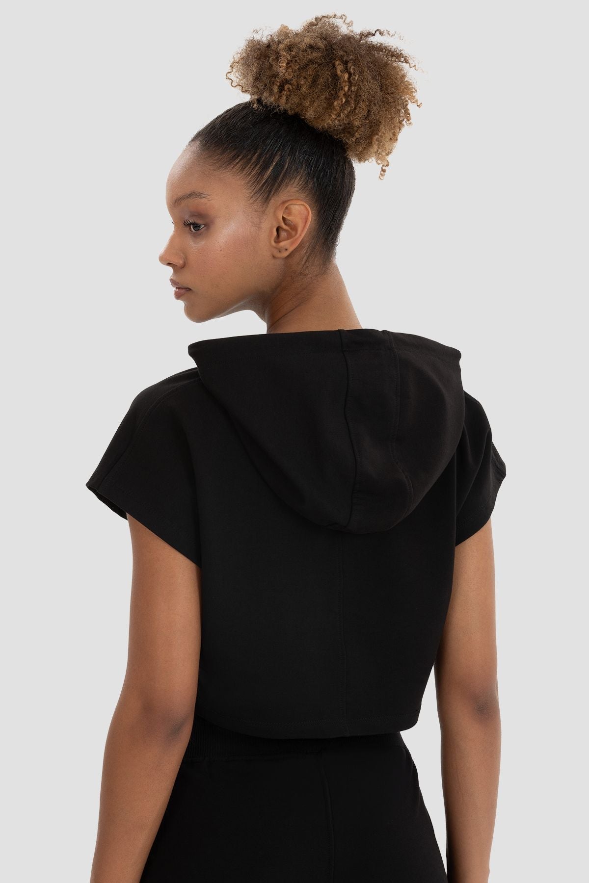 Basic Premium Quality Short Sleeve Summer Hoodie