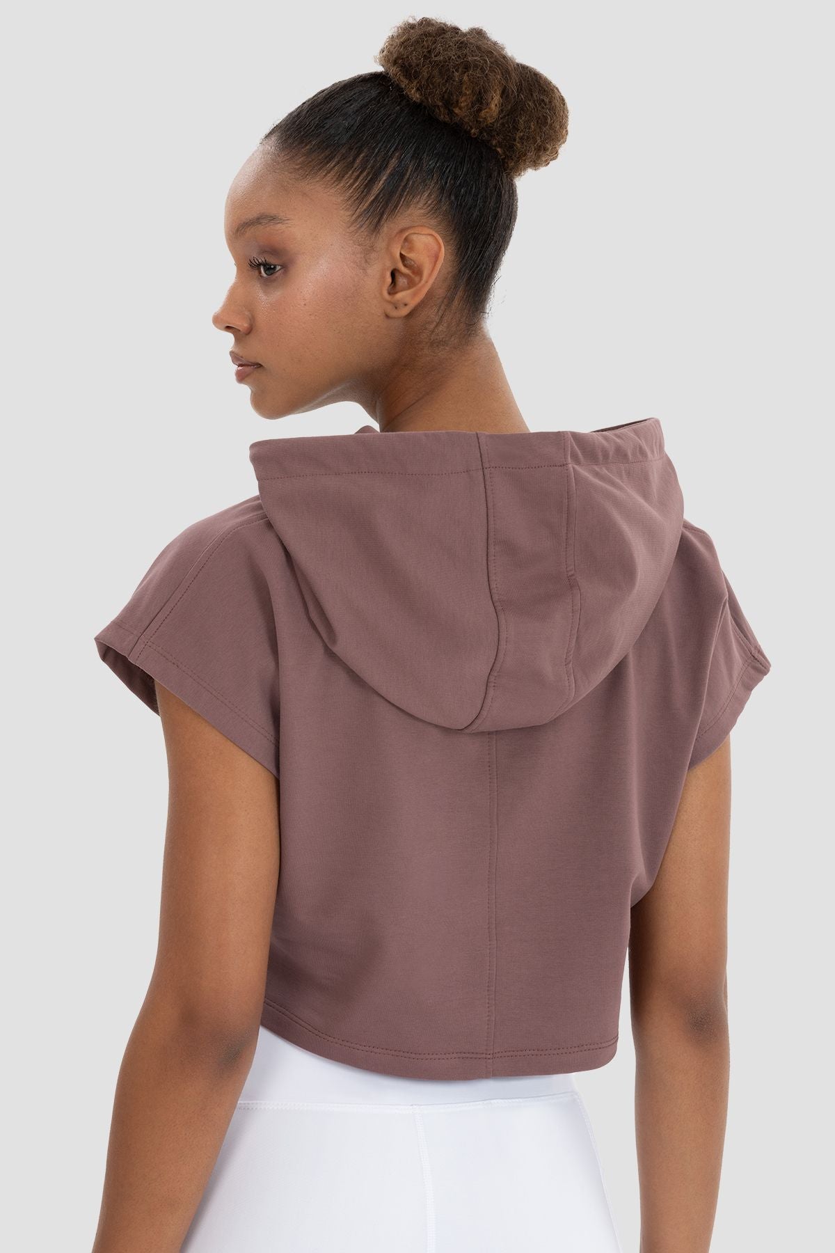 Basic Premium Quality Short Sleeve Summer Hoodie