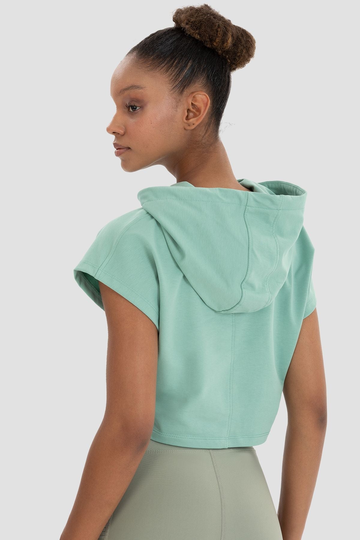 Basic Premium Quality Short Sleeve Summer Hoodie