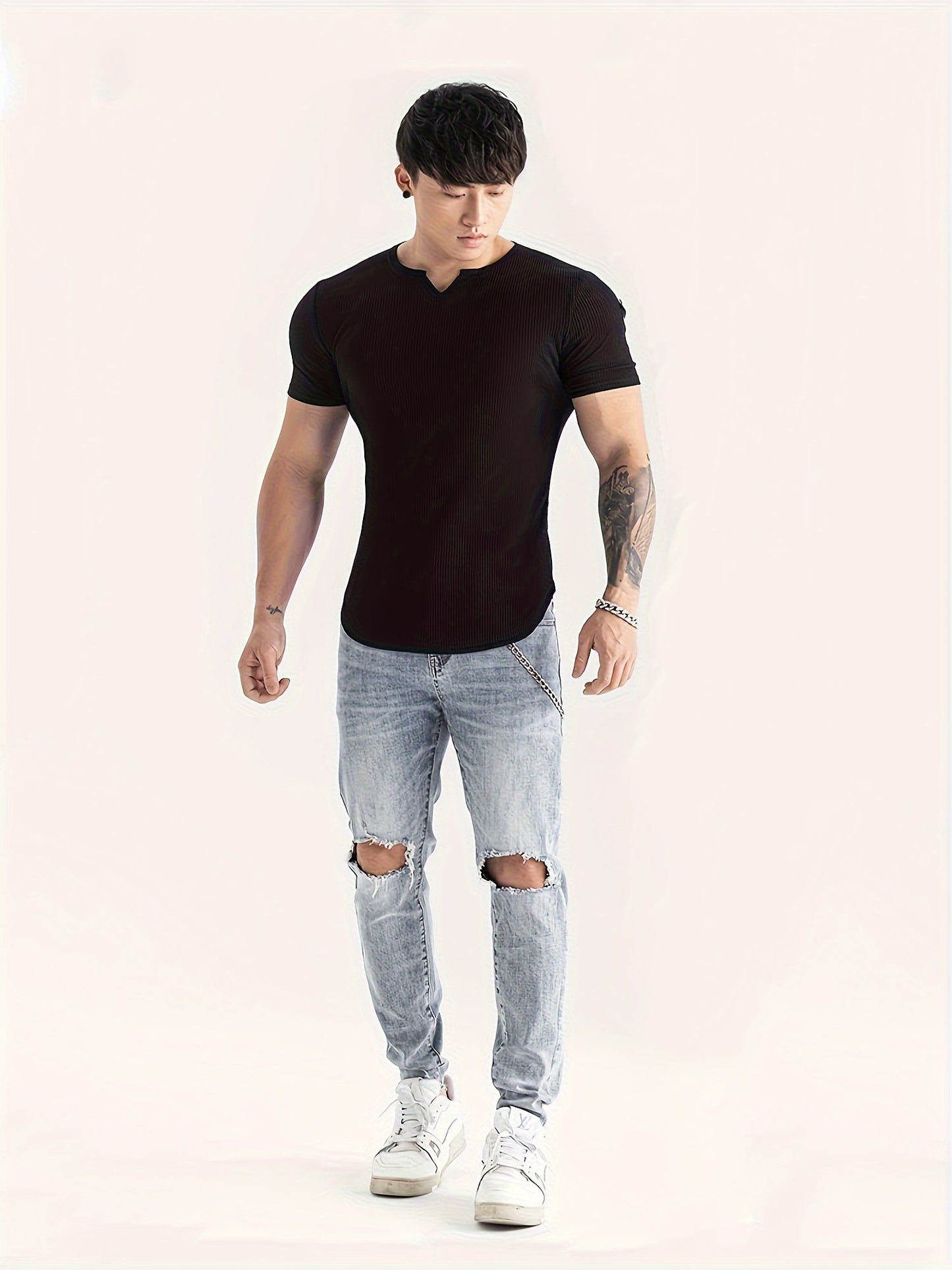 Body Fit HalfSleeves T-Shirt