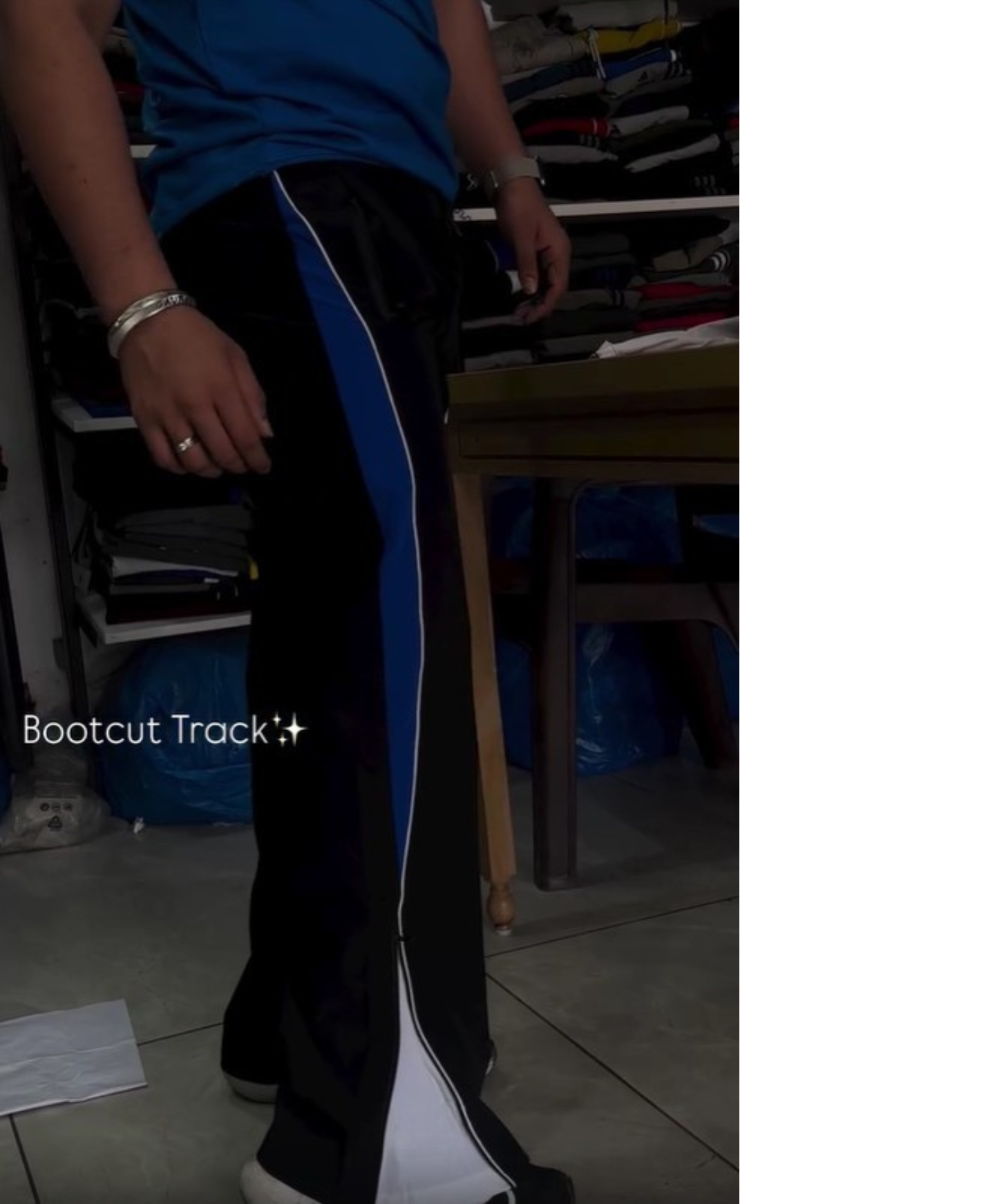 Trendy Bootcut Track Pants