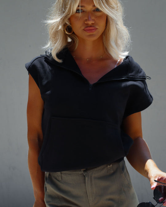 Trendy dress it up summer hoodie