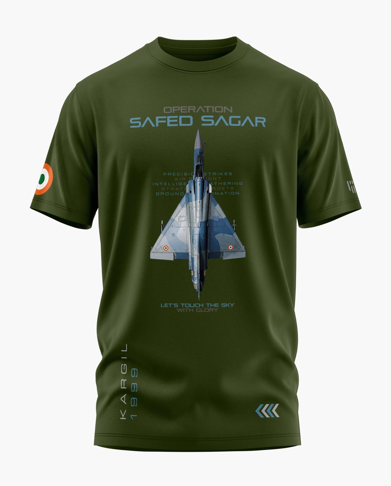 OP. SAFED SAGAR TRIBUTO Signature LuxeSoft Cotton T-Shirt