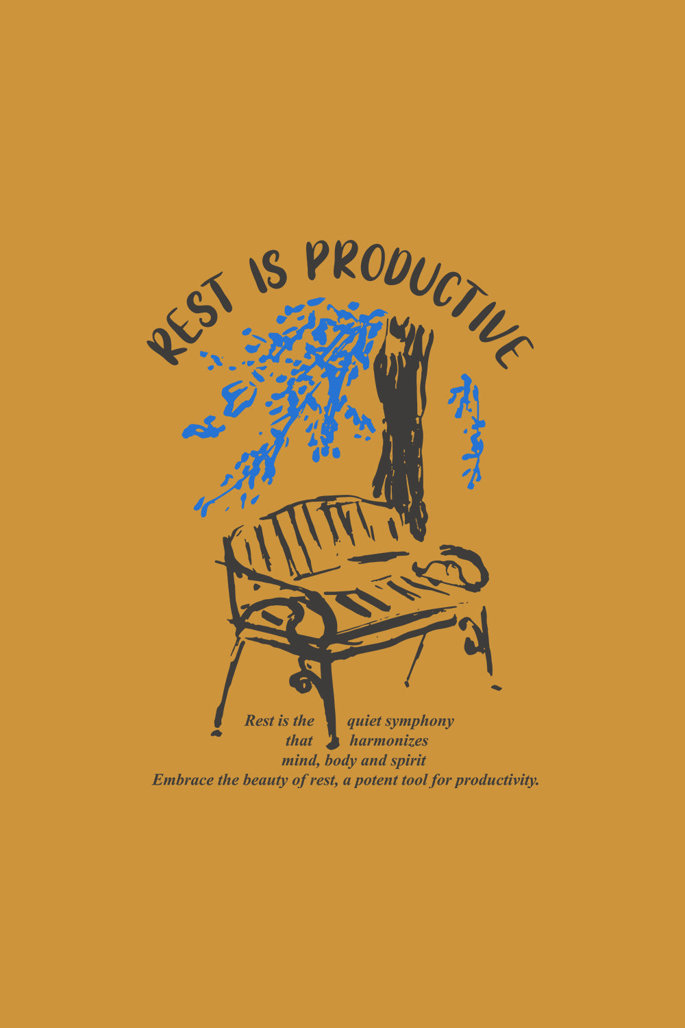 Rest is Productive Classic Hoodie