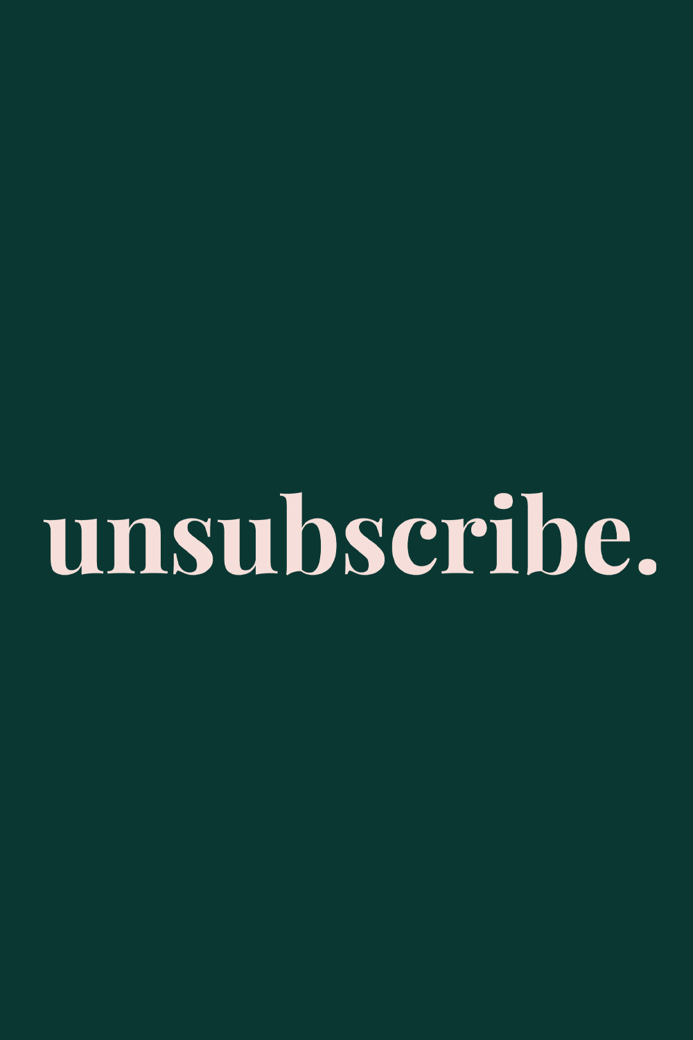 Unsubscribe Classic Hoodie