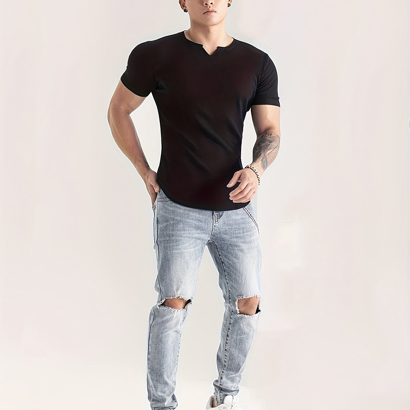 Body Fit HalfSleeves T-Shirt
