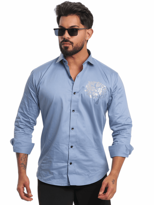 SKY TREE SEQUENCE DESIGNER SHIRT FOR MEN'S