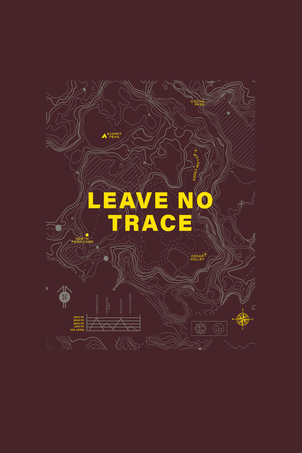 Leave no trace Classic Hoodie