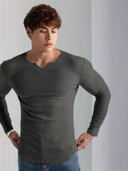 Slim Fit Full Sleeves T-Shirt #2