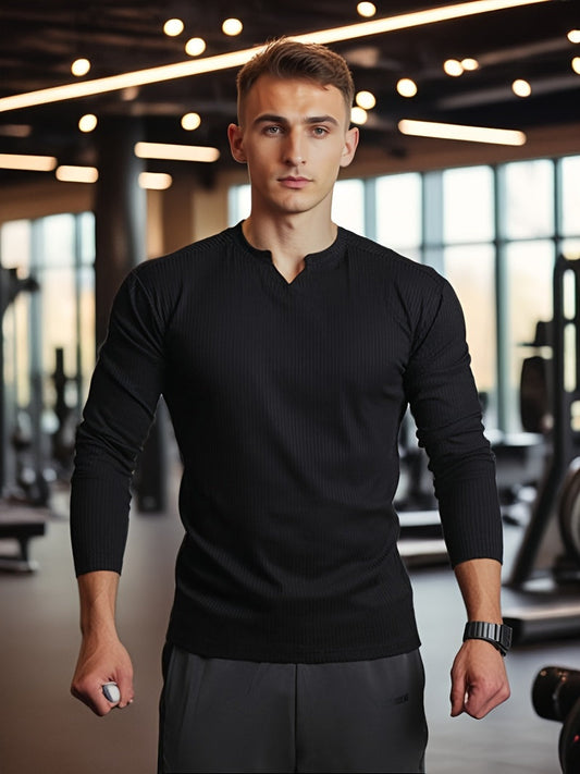 Slim Fit Full Sleeves T-Shirt #2