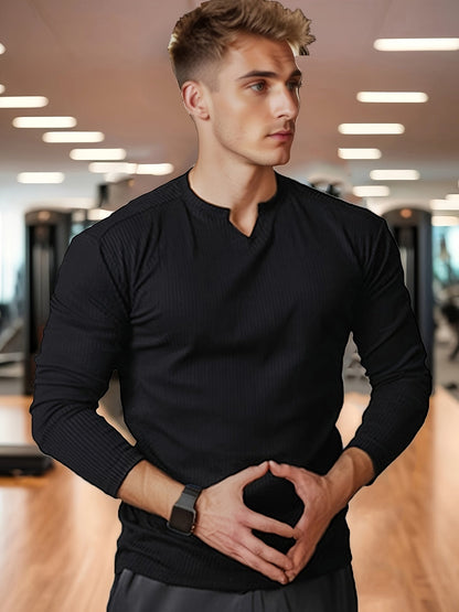 Slim Fit Full Sleeves T-Shirt #2