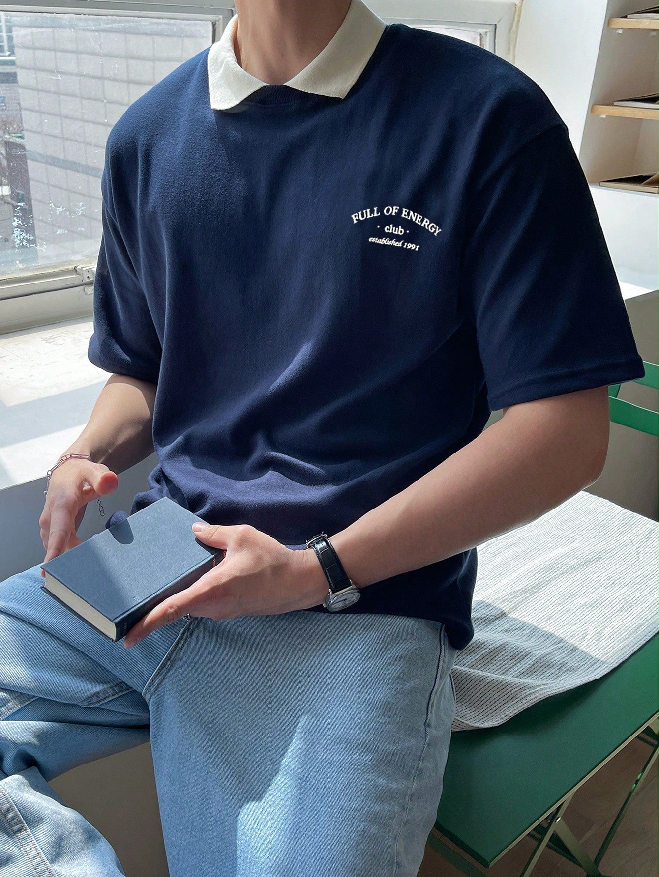 Oversized Polo T-shirt