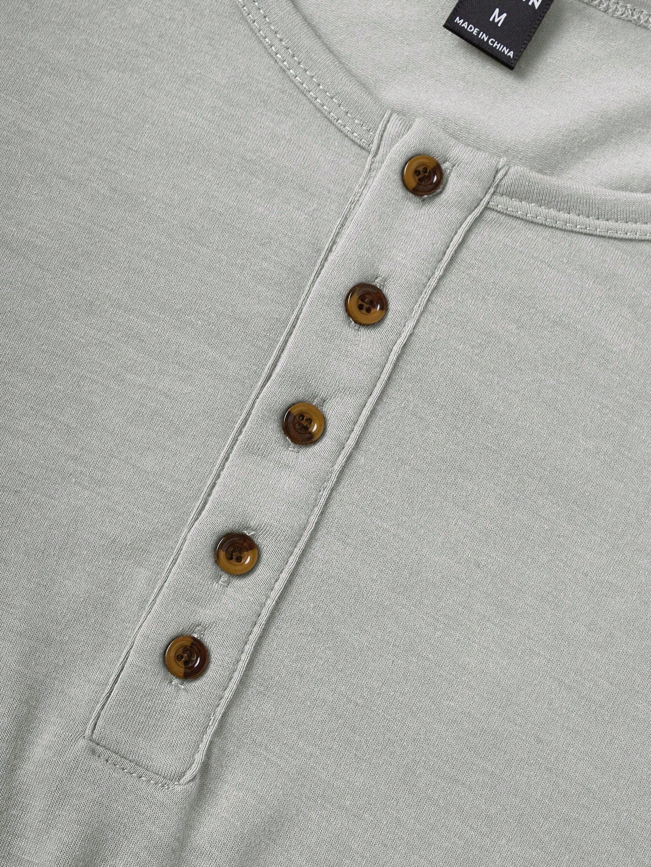 Summer essential men's buttoned tank top |Grey|