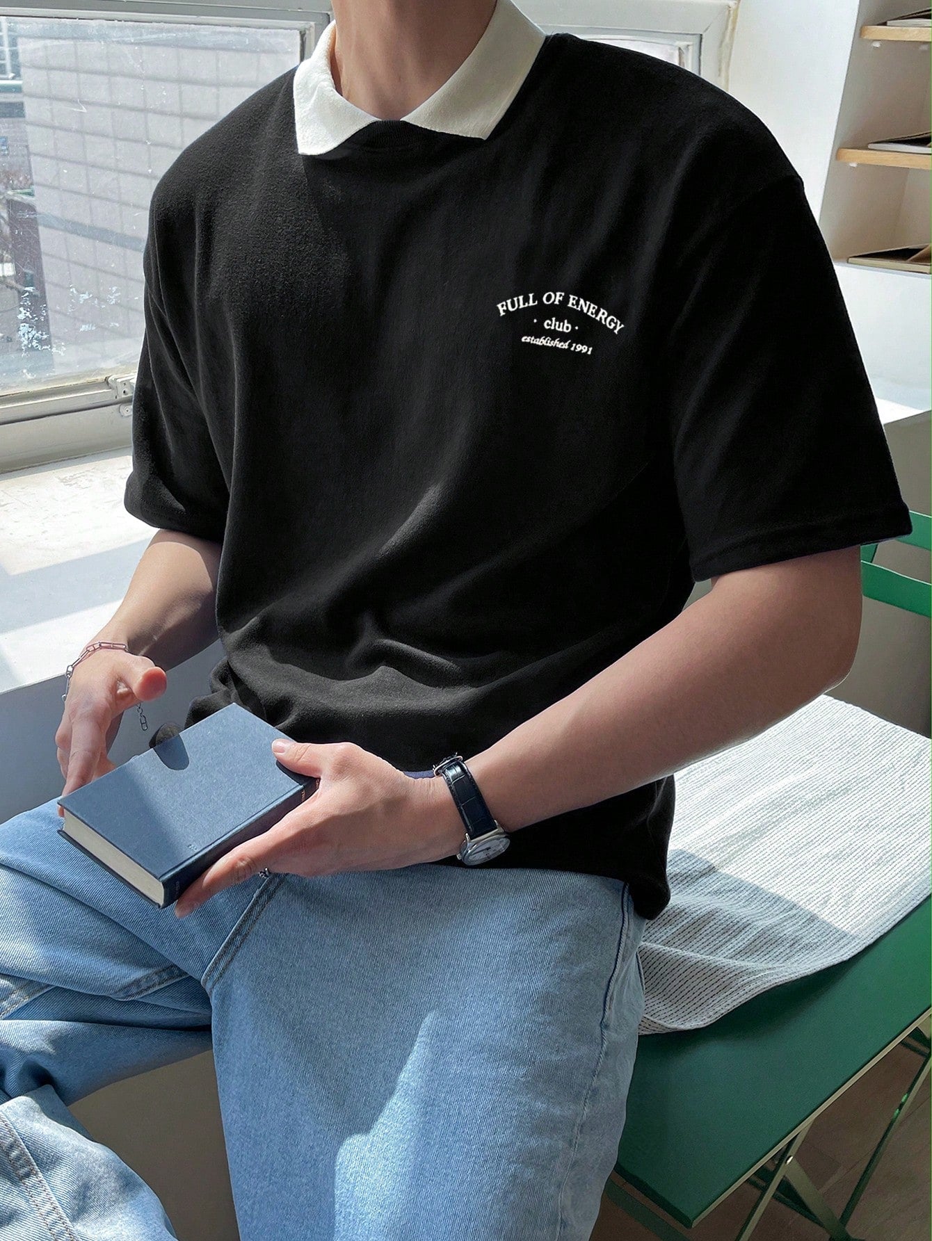 Oversized Polo T-shirt