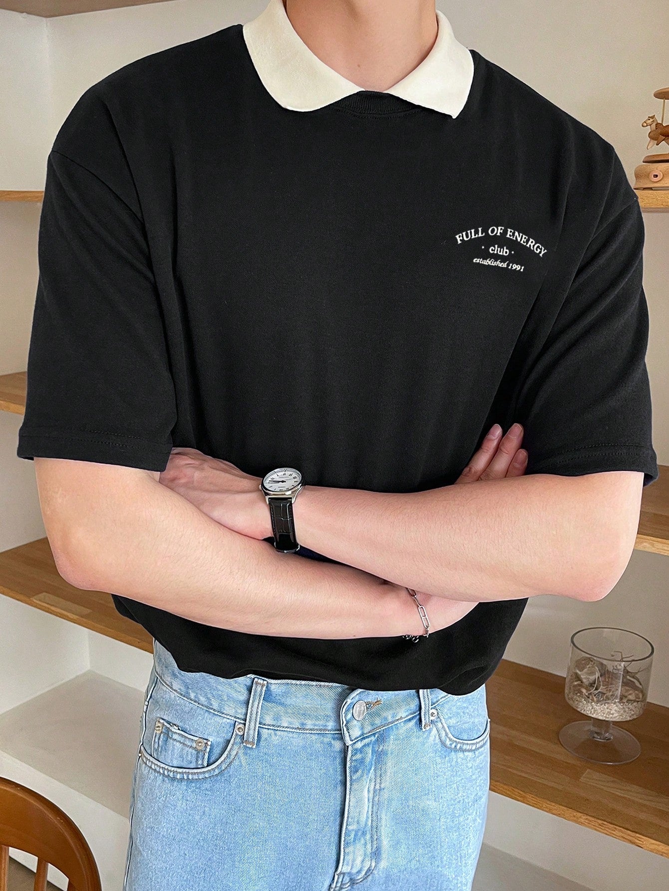 Oversized Polo T-shirt