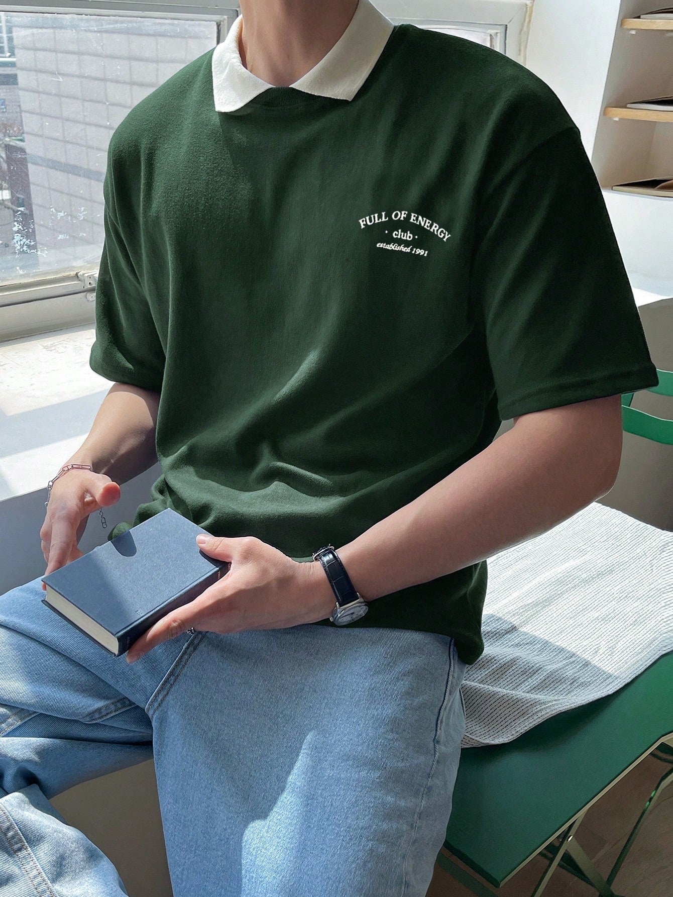 Oversized Polo T-shirt