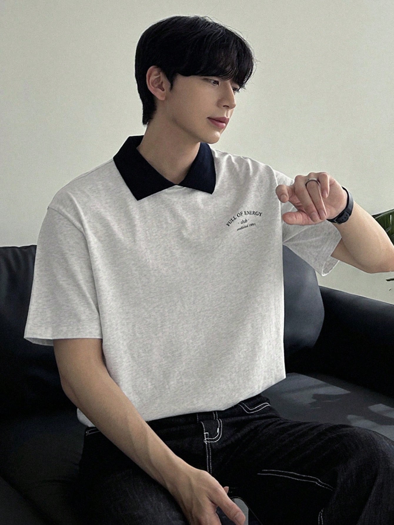Oversized Polo T-shirt