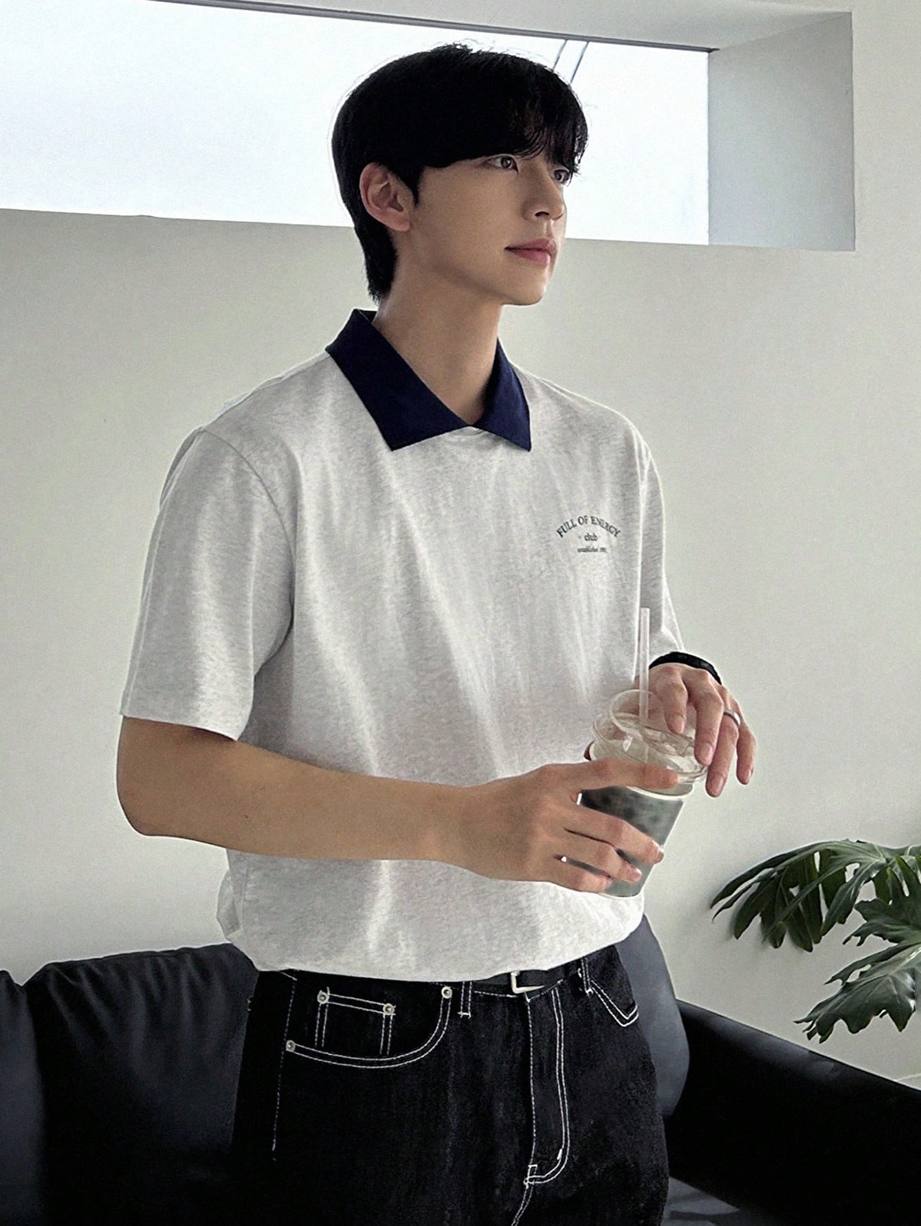 Oversized Polo T-shirt