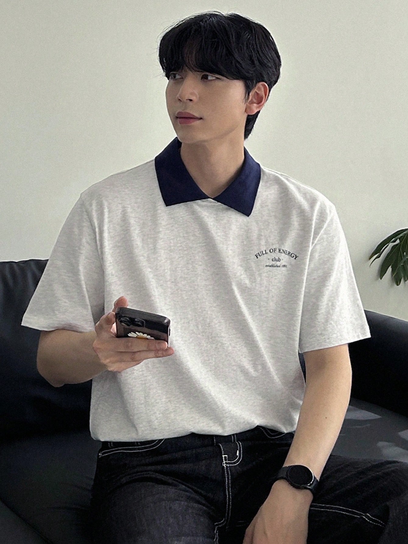 Oversized Polo T-shirt