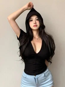 Body Fit Zipper  Summer Hoodie