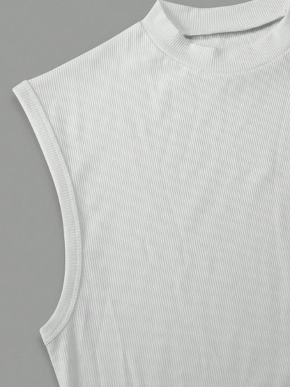 Stylish Men's tank top | WHITE|