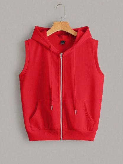 Halter Neck Crop Summer Zipper Hoodie