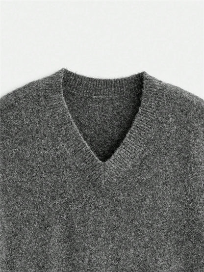 Charcoal V-Neck men's tank top | summer essential|