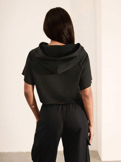 Dress up or down Crop Summer Hoodie