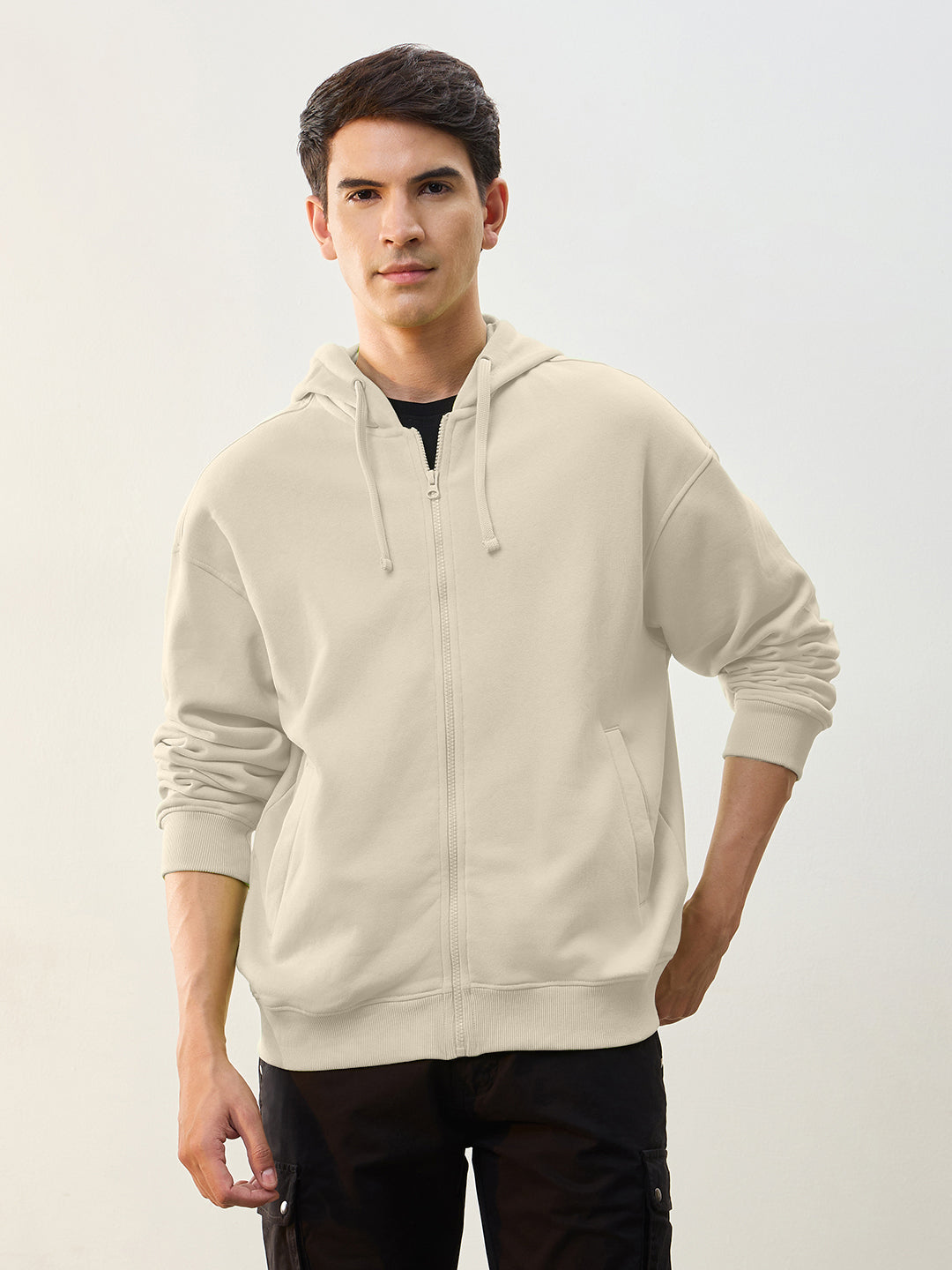 Oversized Zipper Hoodie