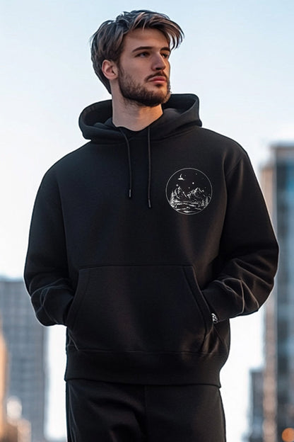 Lunar Echo Oversized Hoodie
