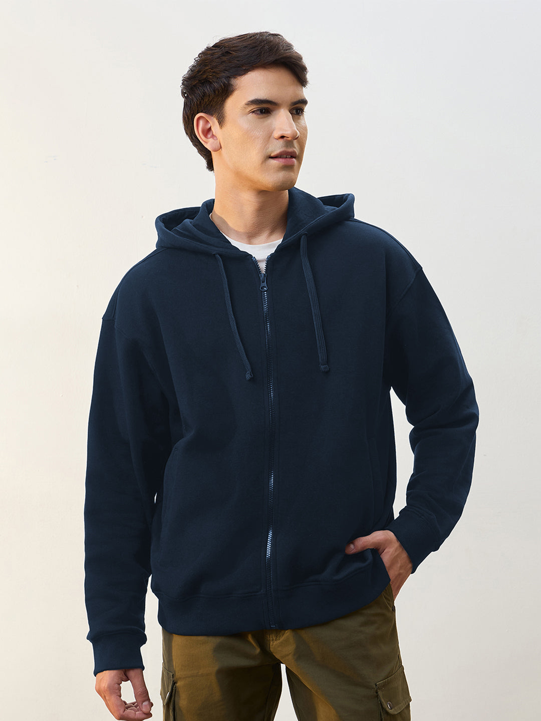 Oversized Zipper Hoodie