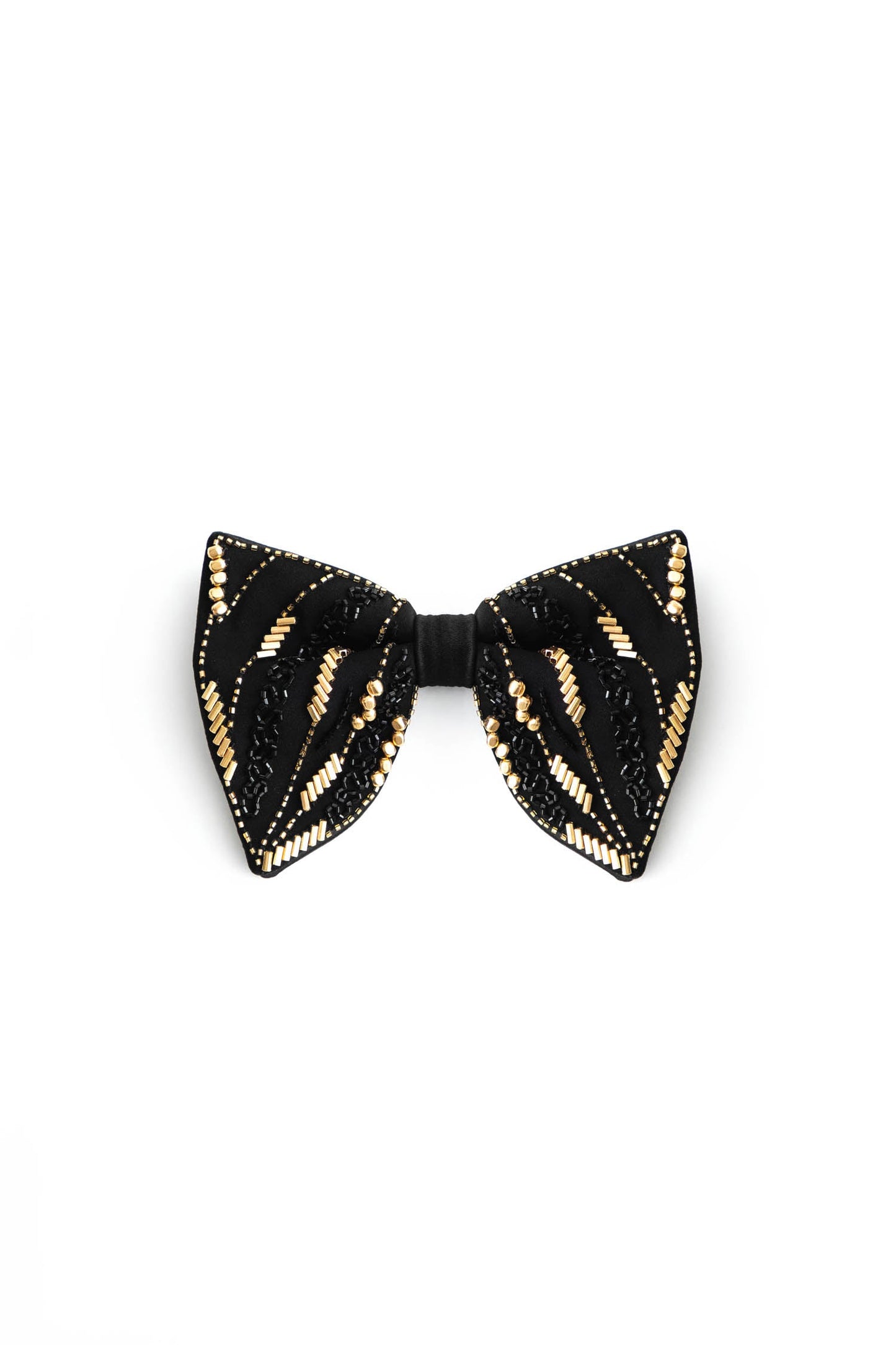 Aureate - Hand Embroidered Designer Bow-Tie