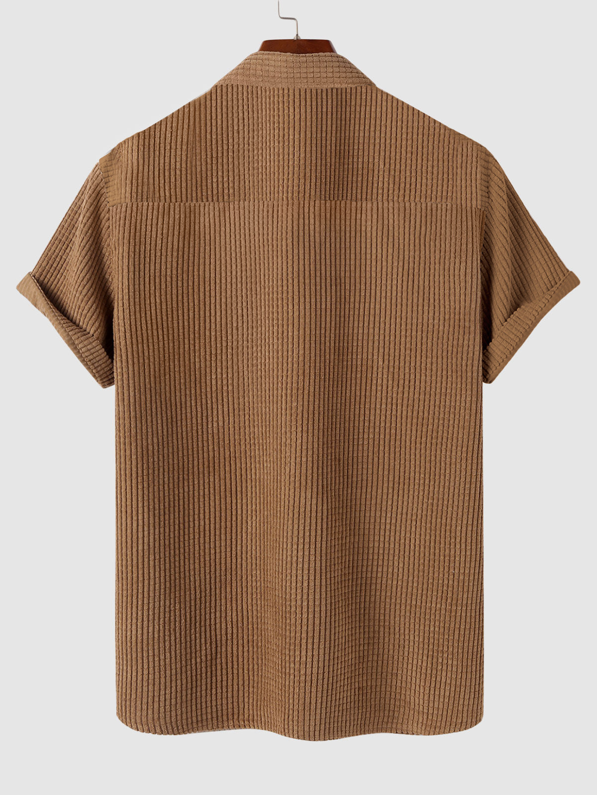 Mens Corduroy Front Pocket Shirt