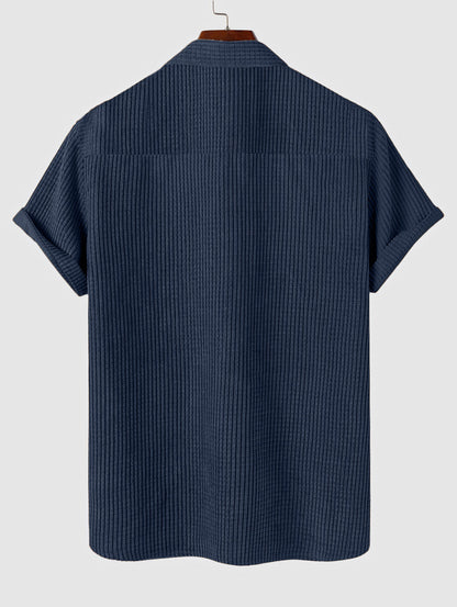 Mens Corduroy Front Pocket Shirt