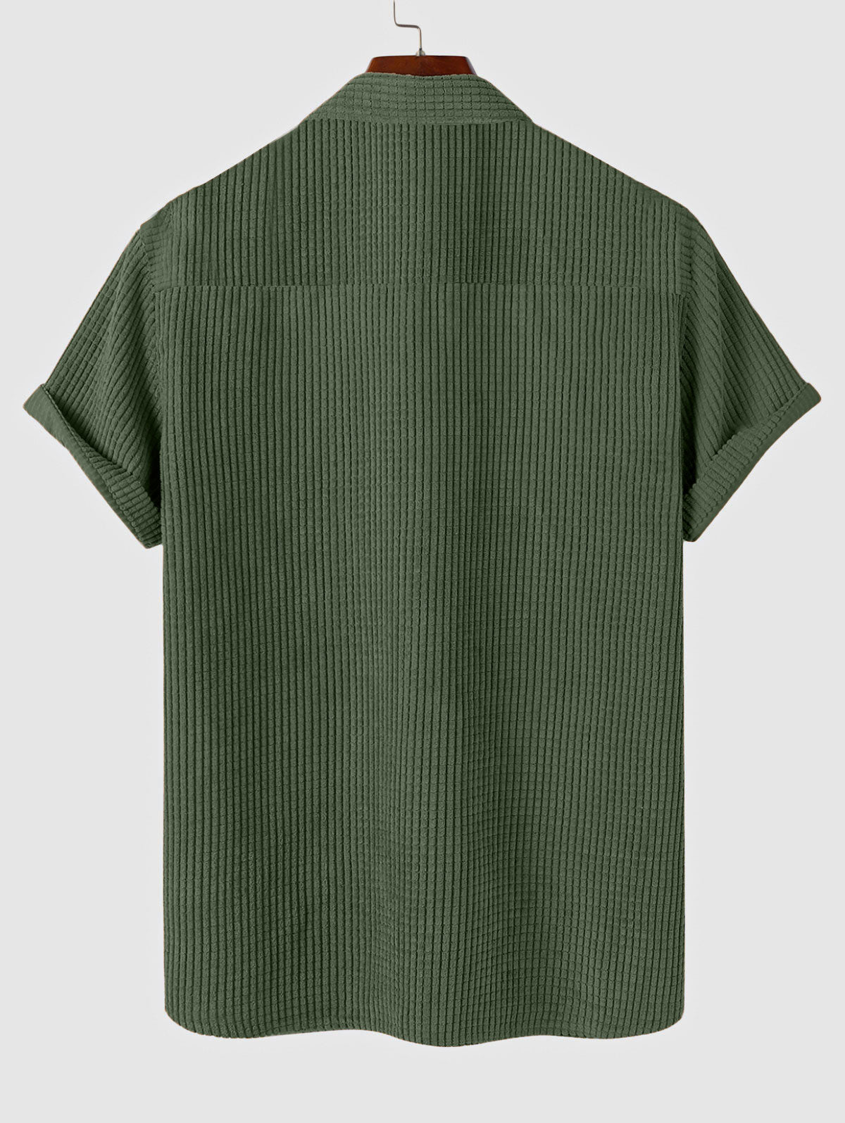 Mens Corduroy Front Pocket Shirt