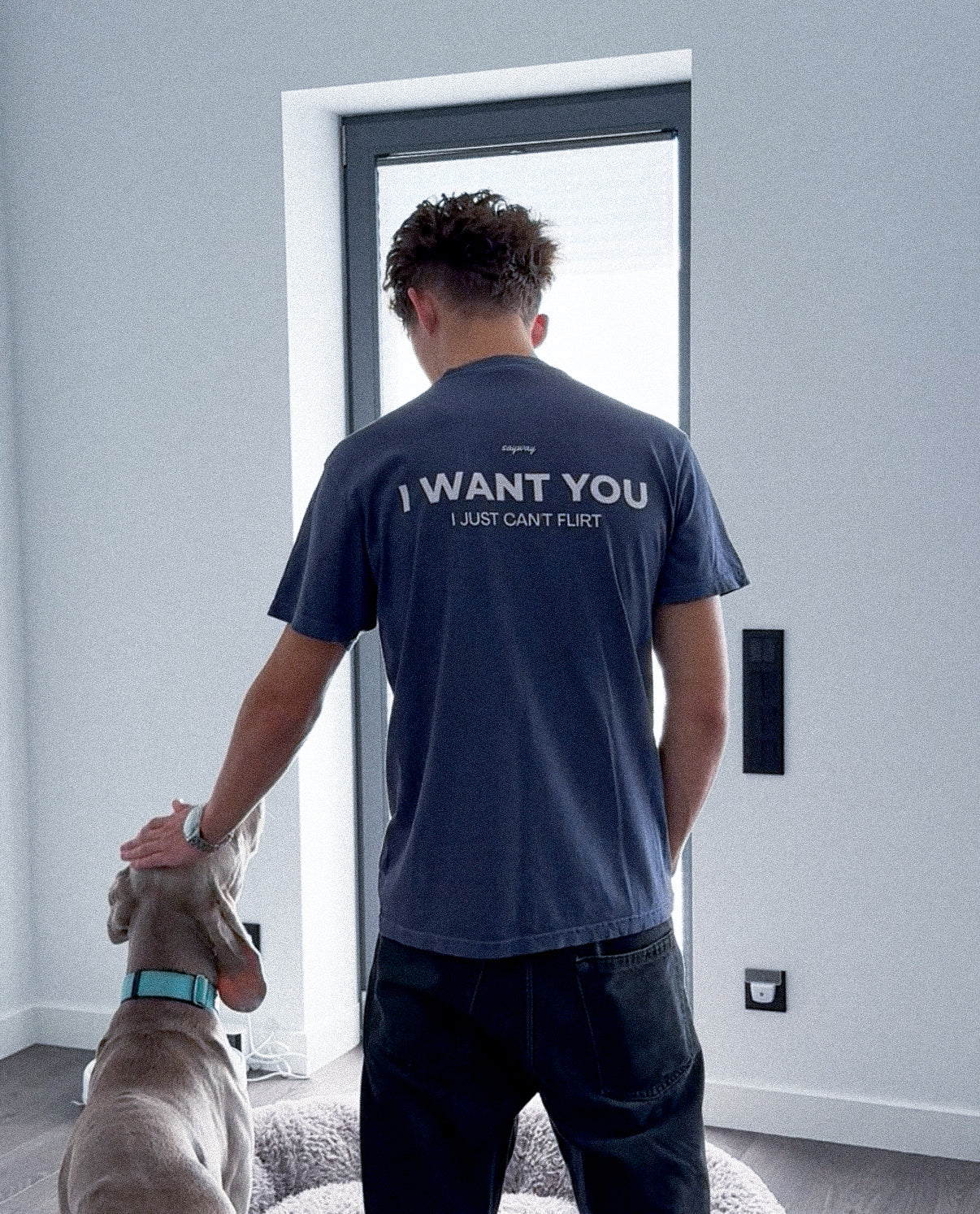 I WANT YOU, I JUST CAN'T FLIRT (BLUE)