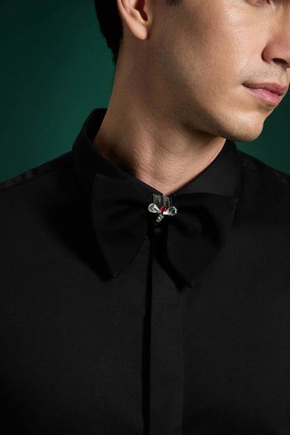 Nectar - Hand Embroidered Designer Bow-Tie