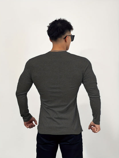 Slim Fit Full Sleeves T-Shirt #2