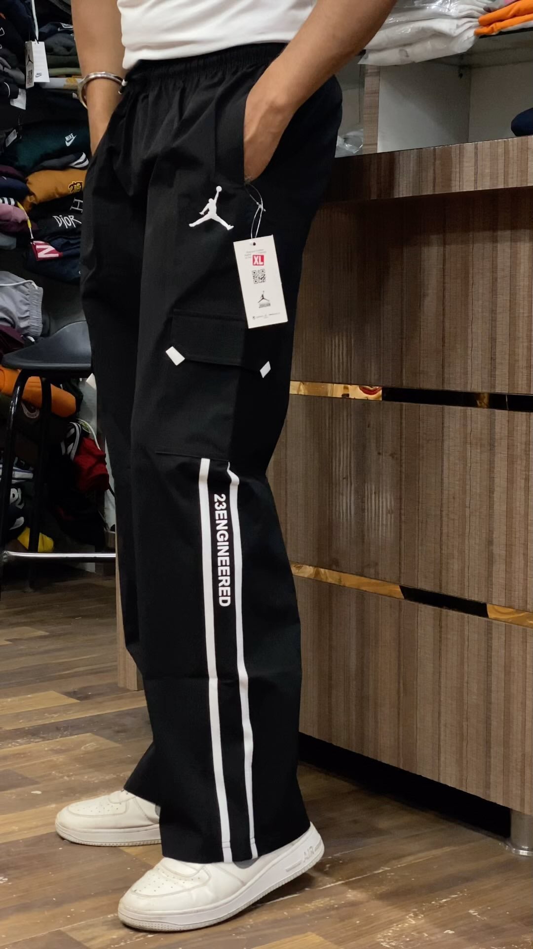 Premium Half stripe Track pant