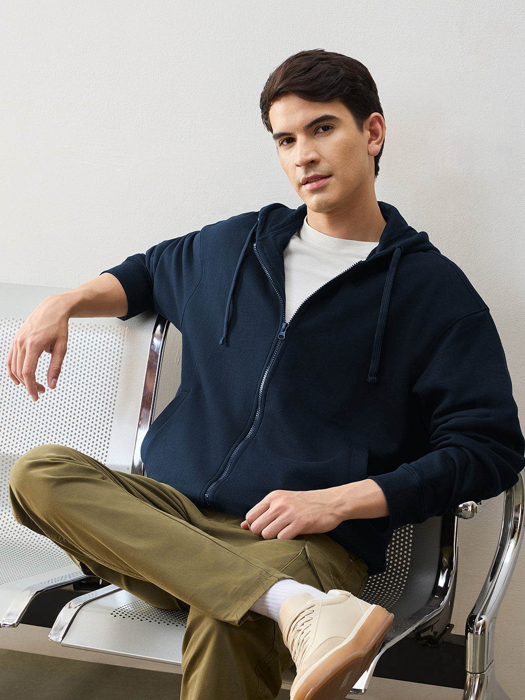 Oversized Zipper Hoodie