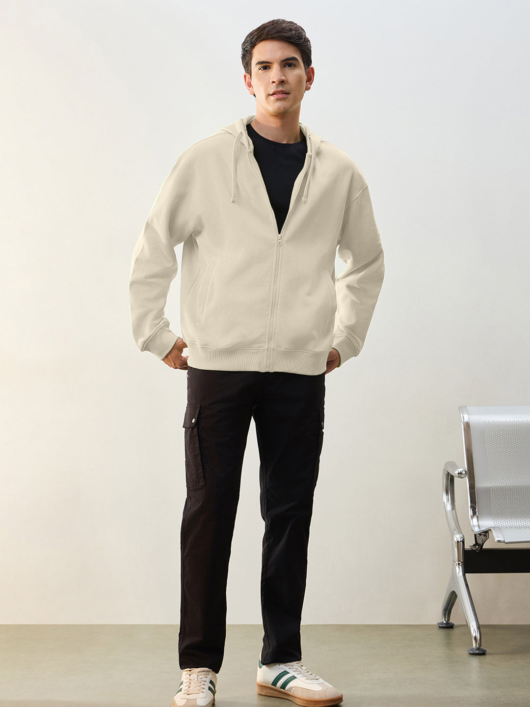 Oversized Zipper Hoodie